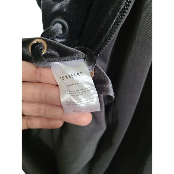 BBX Brand Velvet Cutout Midi Dress UK 6 US 2 - Picture 10 of 10